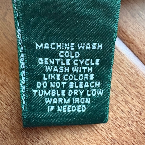 Vintage LRL Ralph Lauren 100% Linen Paisley Floral Print Skirt Size 4 - Picture 10 of 11